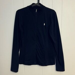 Ralph Lauren Woman’s Track Jacket Streetwear Pockets Y2K Size M